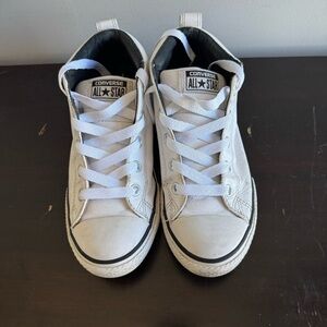Converse Chuck Taylor White leather Sneakers